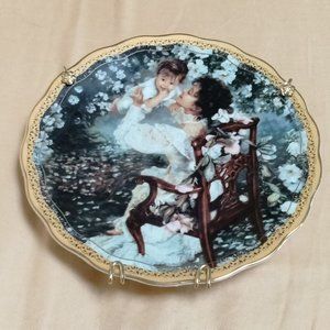 Reflection of Love Collection MOTHER'S LOVE Plate Sandra Kuck COA 2105